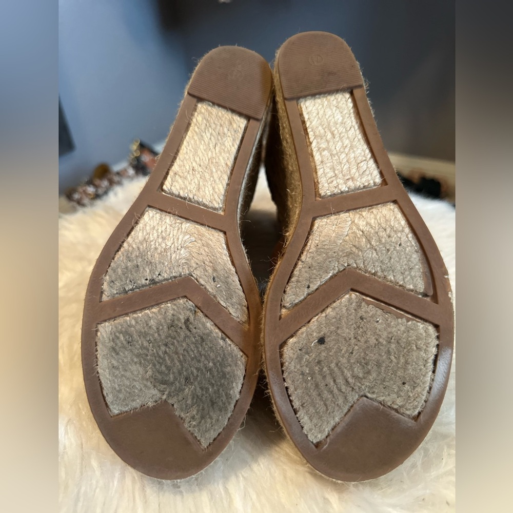 Marc Fisher Blush Espadrille Wedge Sandals - Picture 3 of 4